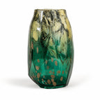 Gold and Green Twist Vase