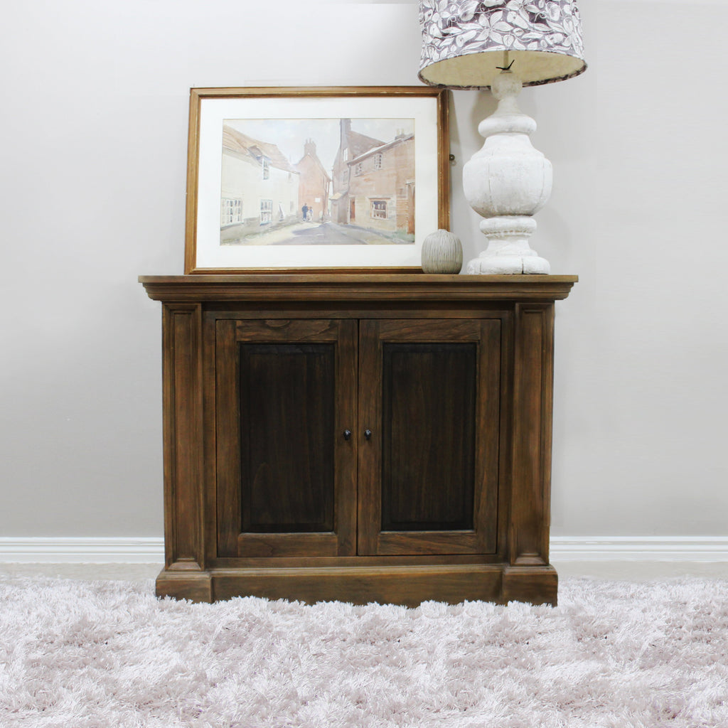 Harvard 2 Door Chest - Dark Bayur