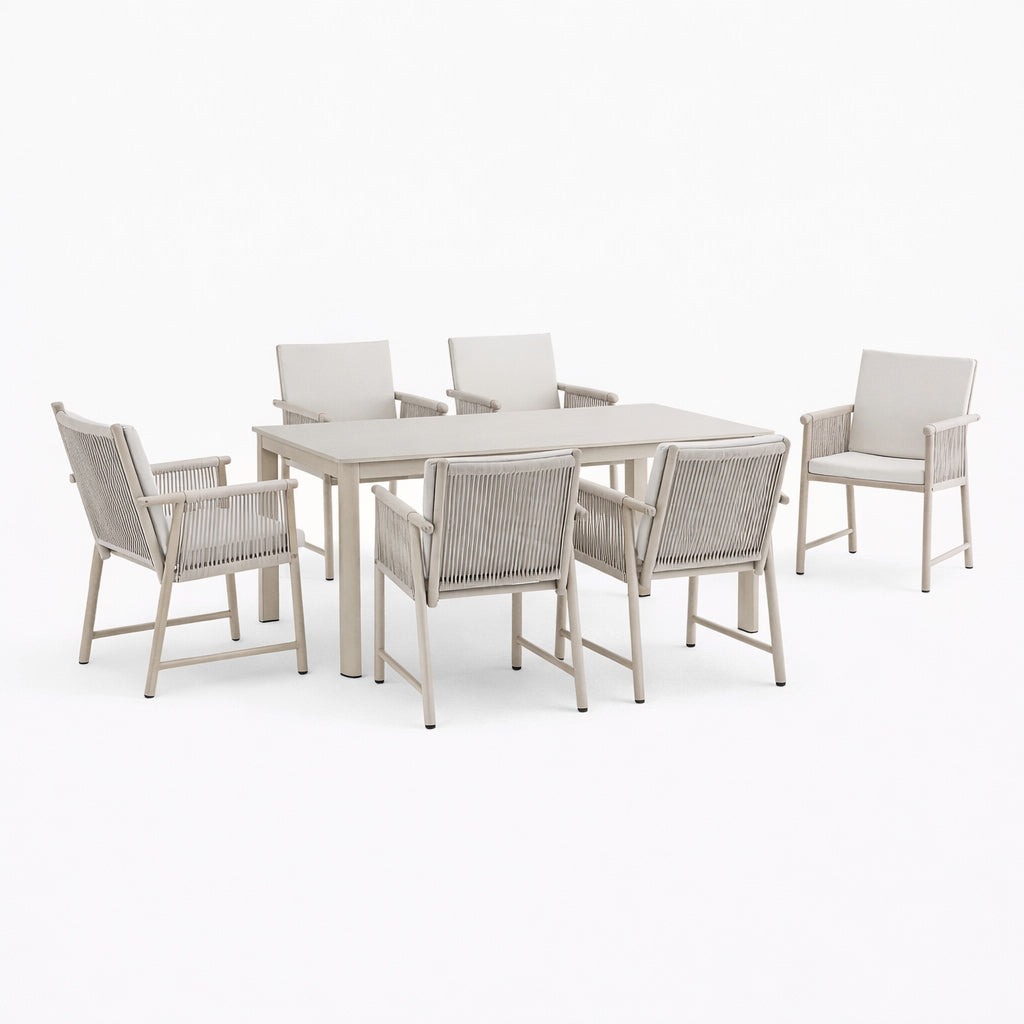 Heuston 7 Pc Outdoor Dining Set