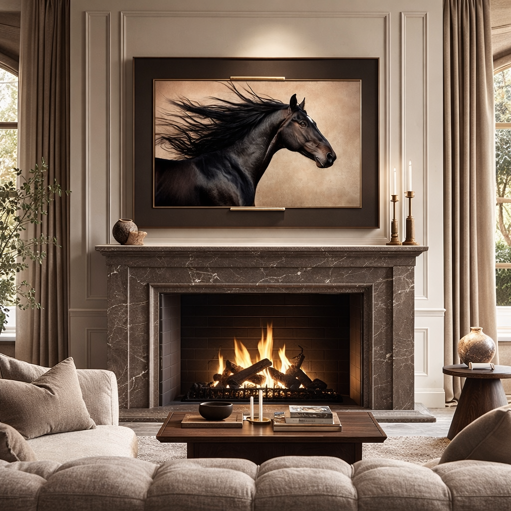 Dark Horse Wall Art