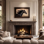 Dark Horse Wall Art
