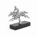 Steeplechase Nickel Statue