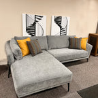 Hilton Corner Sofa - Dark Grey  (left)
