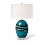 Elsie Turquoise Table Lamp