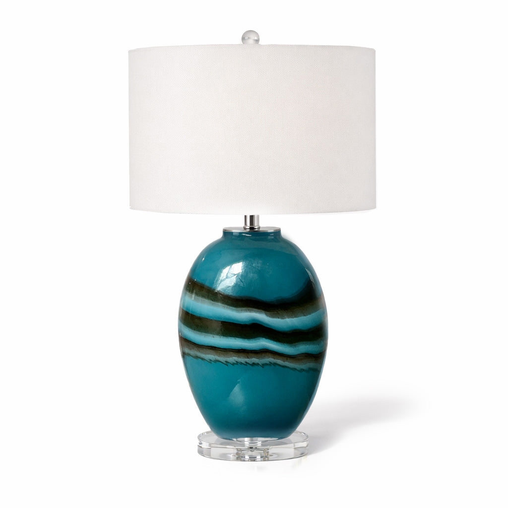 Elsie Turquoise Table Lamp