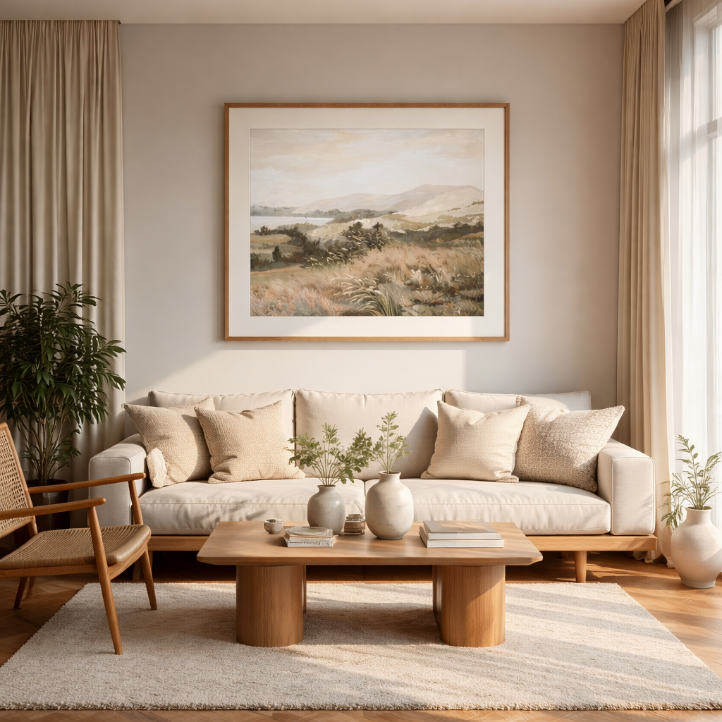 Highland Hues Wall Art 80x80cm