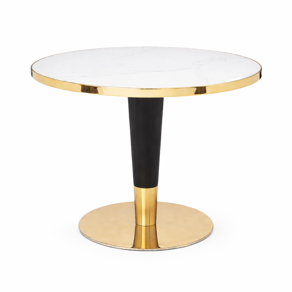 Coben Marble Gold Dining Table