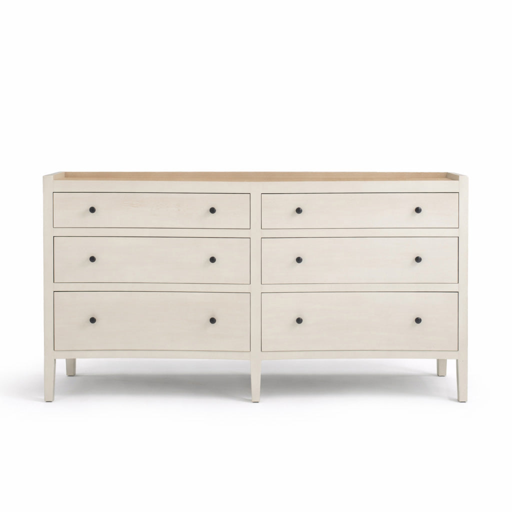 Jacob Chest of 6 Drawers - French Grey