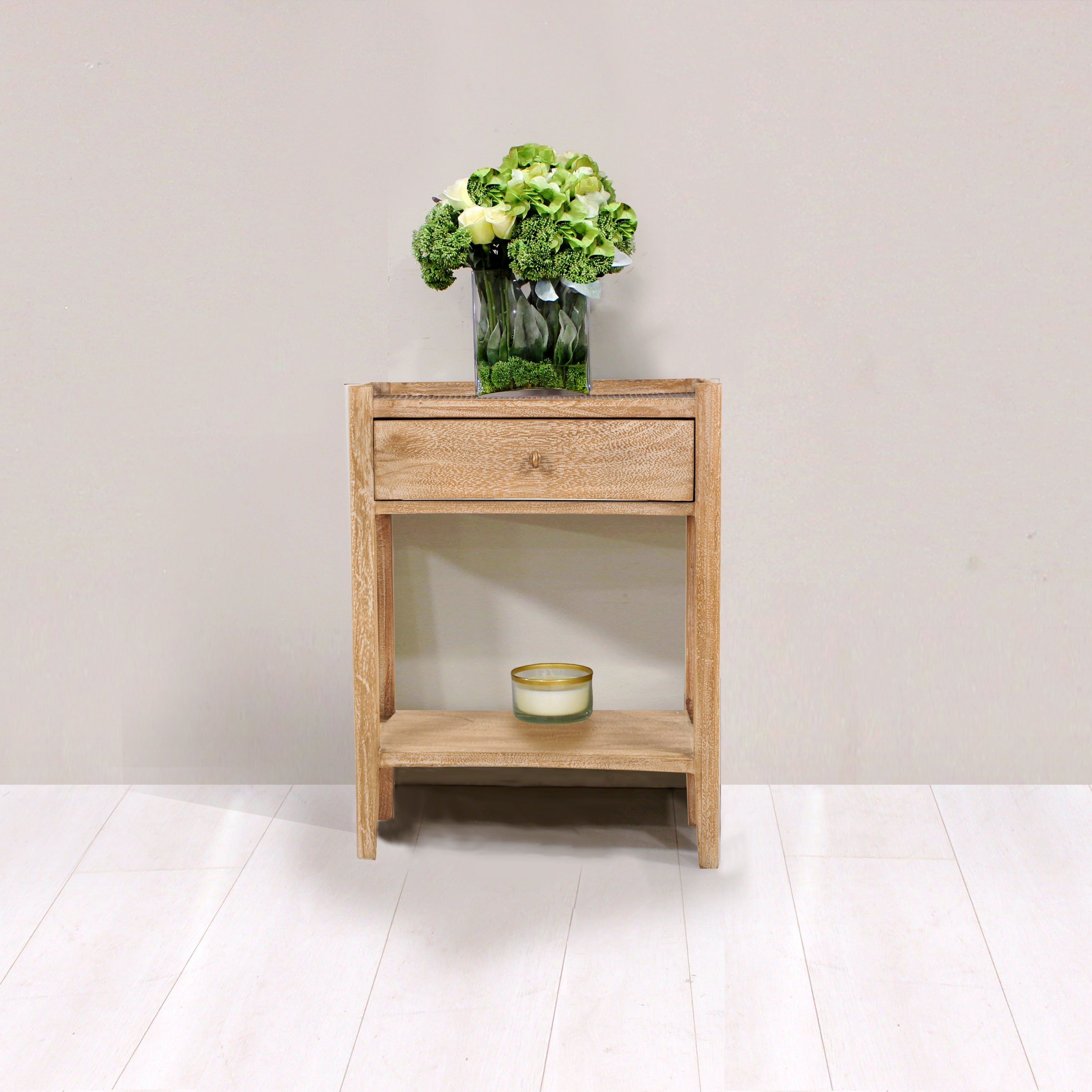 Jacob Side Table - Natural Wash