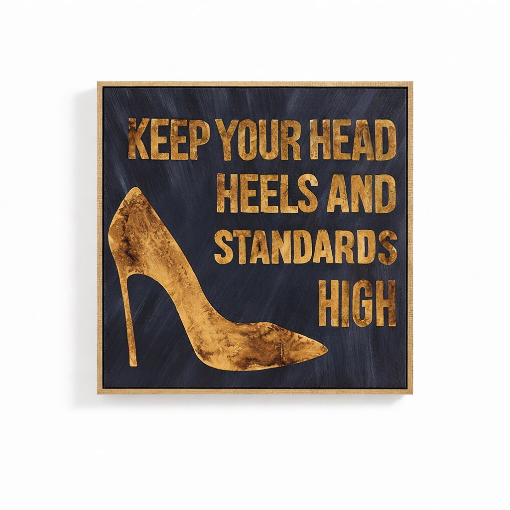 High Standards Canvas Painting
