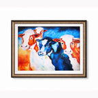 Limousin Lot Canvas Painting