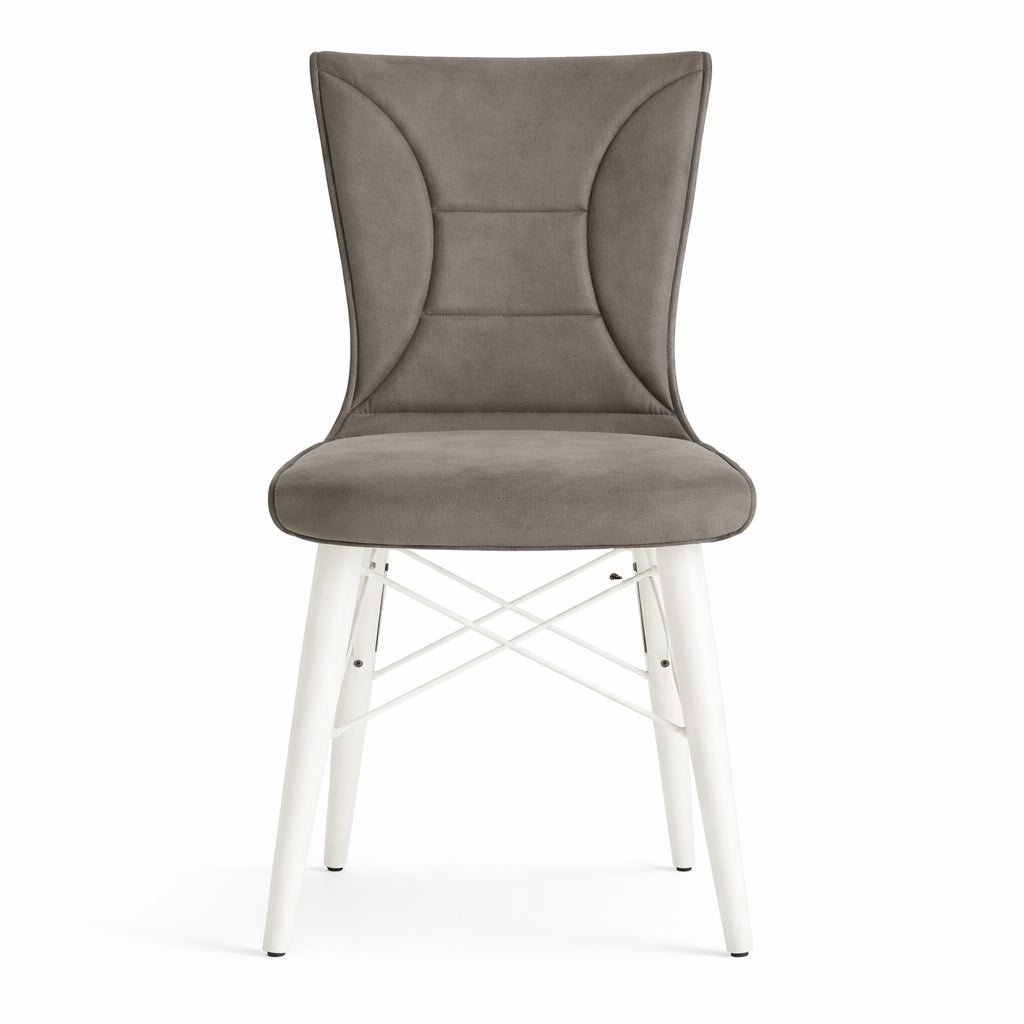 Lukas Dining Chair - Charcoal Grey  (Set of 2)