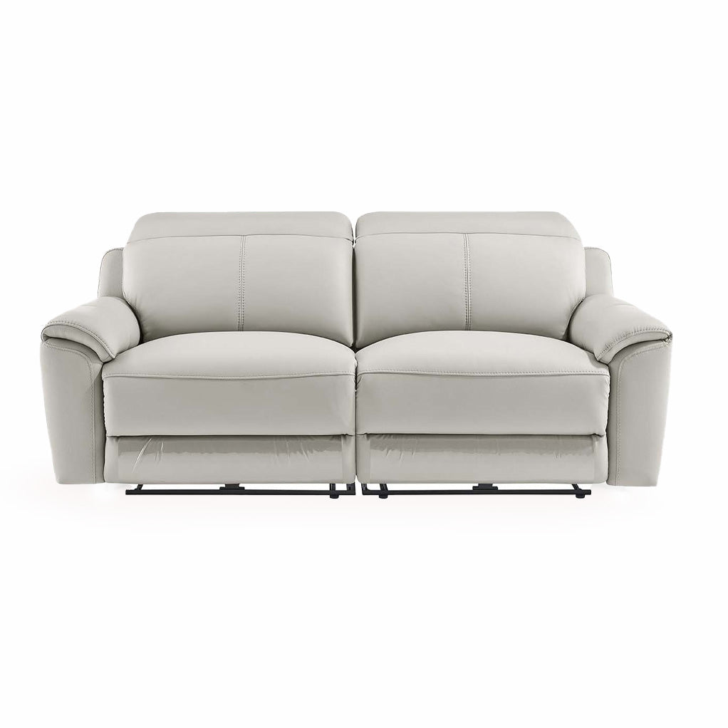 Madrid 3 Seater Electric Recliner - Light Grey