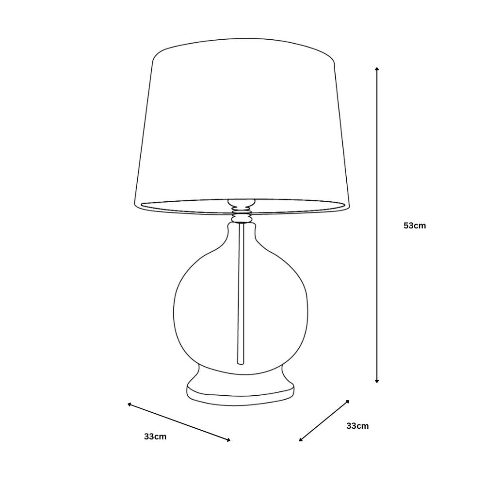 Milly Brass Lamp