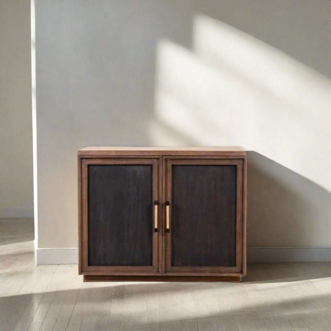 Elliot 2 Door Chest - American Oak Wash