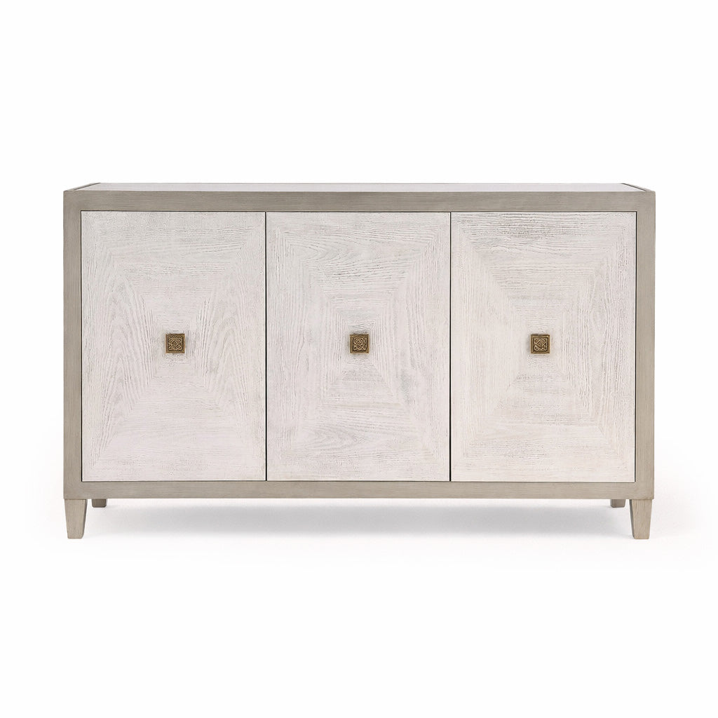 Nova 3 Door Silver Sideboard