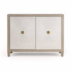 Nova 2 Door Silver Grey Chest