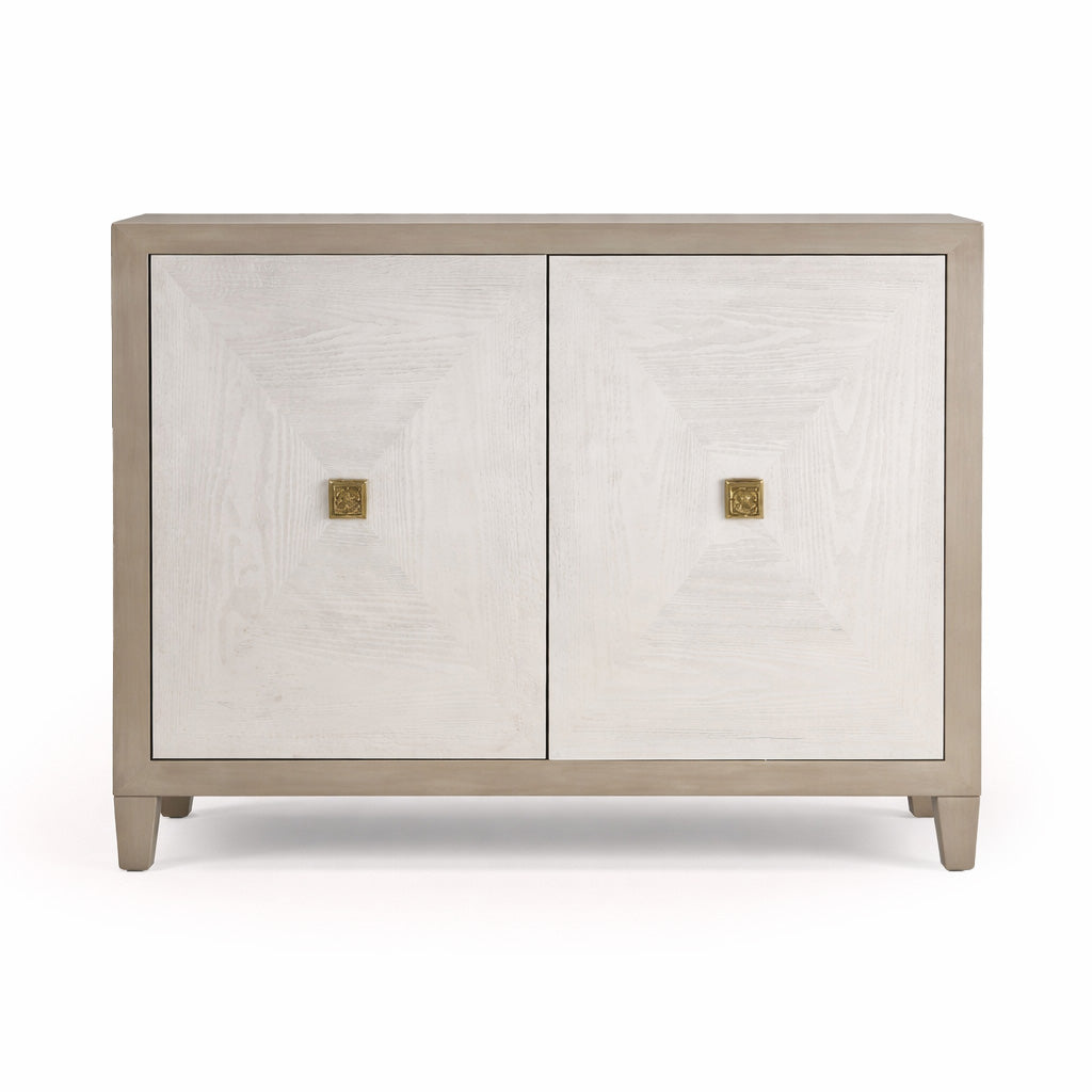 Nova 2 Door Silver Grey Chest