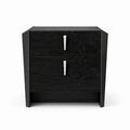 Opal 2 Drawer End Table in Graphite