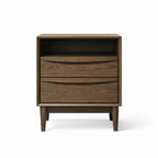 Oscar 2 Drawer End Table
