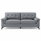 Ottawa Dark Grey 3 Seater Sofa
