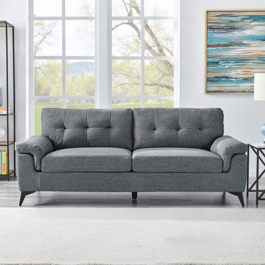 Ottawa Dark Grey 3 Seater Sofa