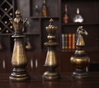 Set of 3 Chess Piece Ornaments