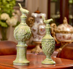 Pair of Bird Finial Ornaments