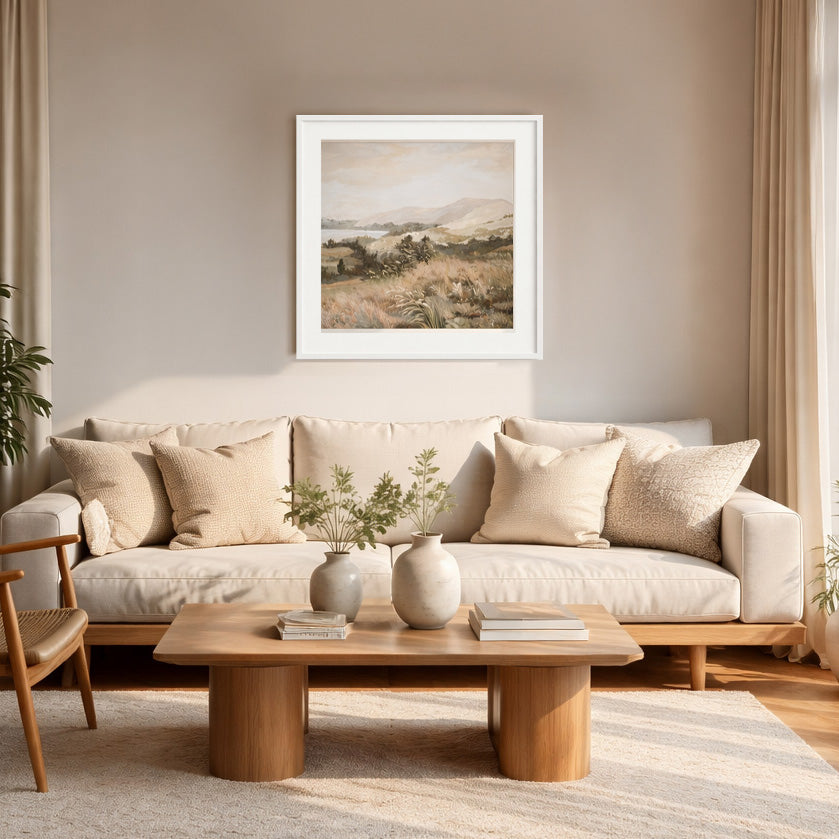 Highland Hues Wall Art 80x80cm