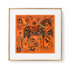 Embroidered Horse Art (Right)