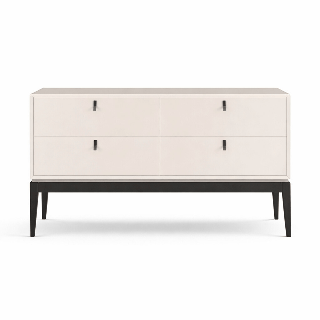Pasadena Cool Grey Chest of 4 Drawers