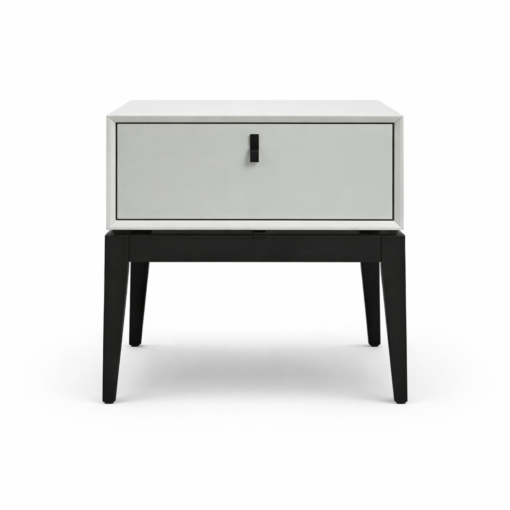 Pasadena Cool Grey 1 Drawer End Table
