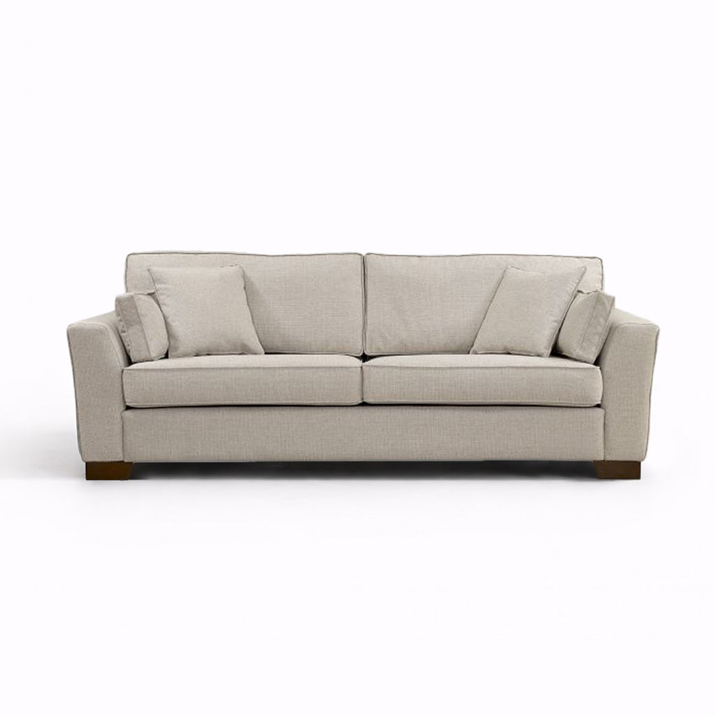 Quebec Cream 3 Seater Sofa