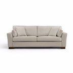 Quebec Cream 3 Seater Sofa