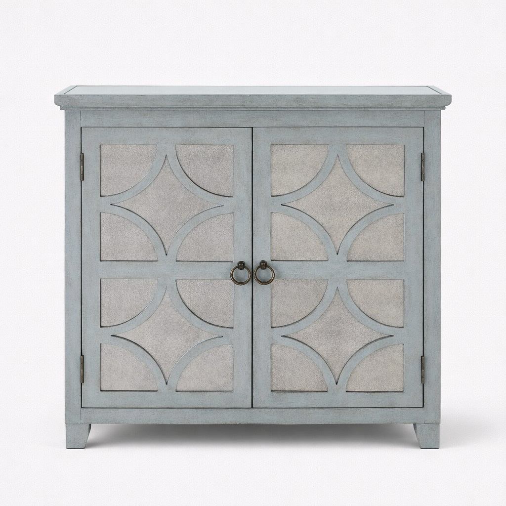 Russell Grey 2 Door Chest