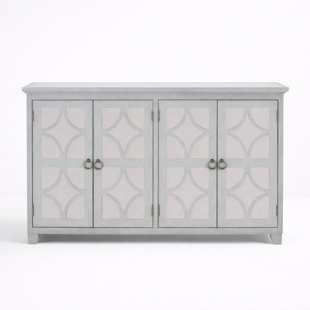 Russell Grey 4 Door Sideboard