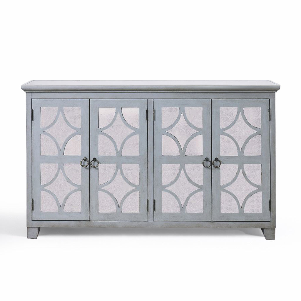 Russell Grey 4 Door Sideboard