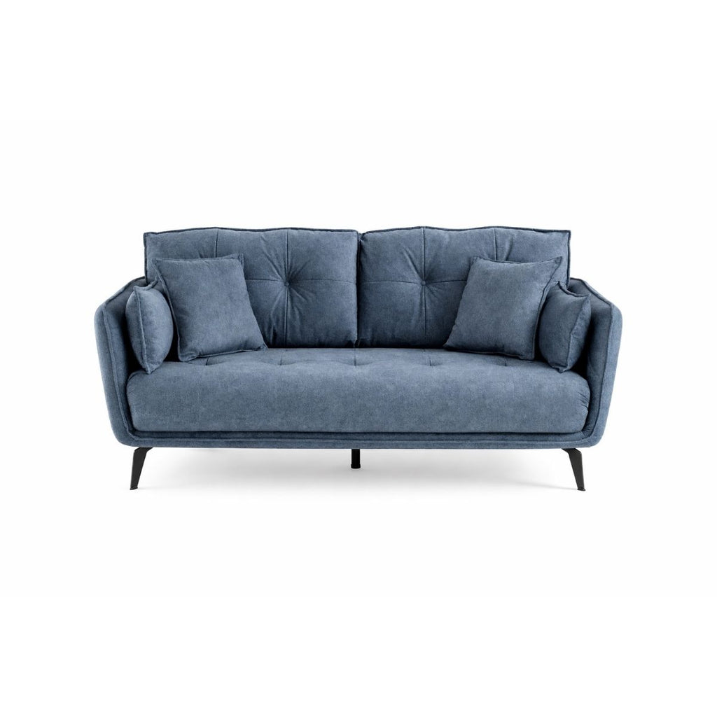 Siena Blue 2 Seater Sofa