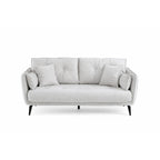 Siena Grey 2 Seater Sofa