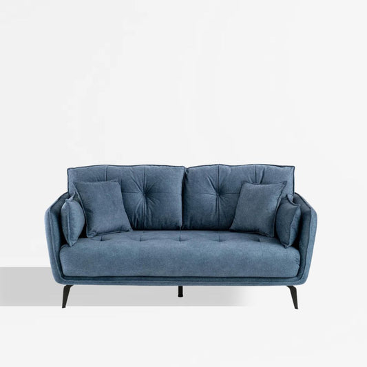 Siena Blue 2 Seater Sofa