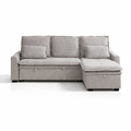 Jonah Interchangeable Corner Sofa Bed - Grey
