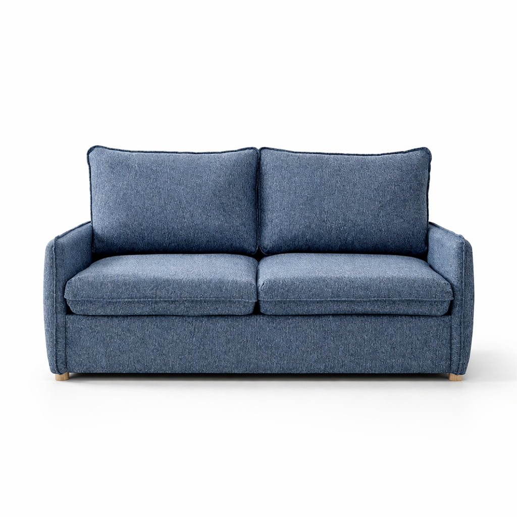 Eccles 3 Seater Sofa Bed in Denim Blue
