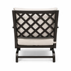 Stamford Outdoor Fire Pit & 4 Chairs Set