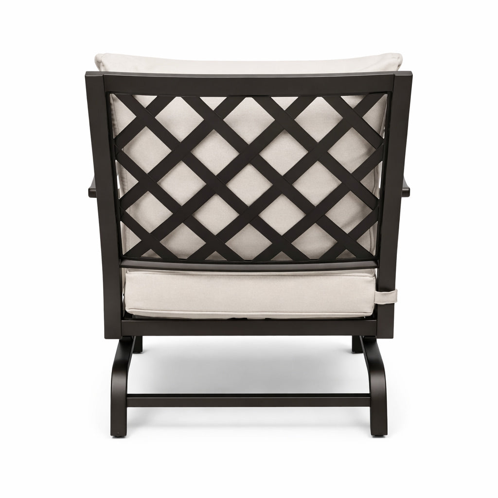 Stamford Outdoor Fire Pit & 4 Chairs Set