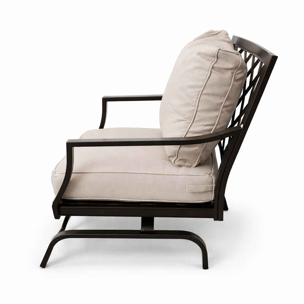 Stamford Outdoor Fire Pit & 4 Chairs Set