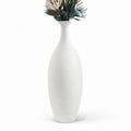 White Textured Resin Pot 1m