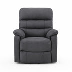 Taylor Recliner Chair - Leather Air - Antique Grey