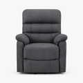 Taylor Recliner Chair - Leather Air - Antique Grey