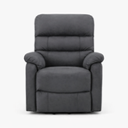 Taylor Recliner Chair - Leather Air - Antique Grey