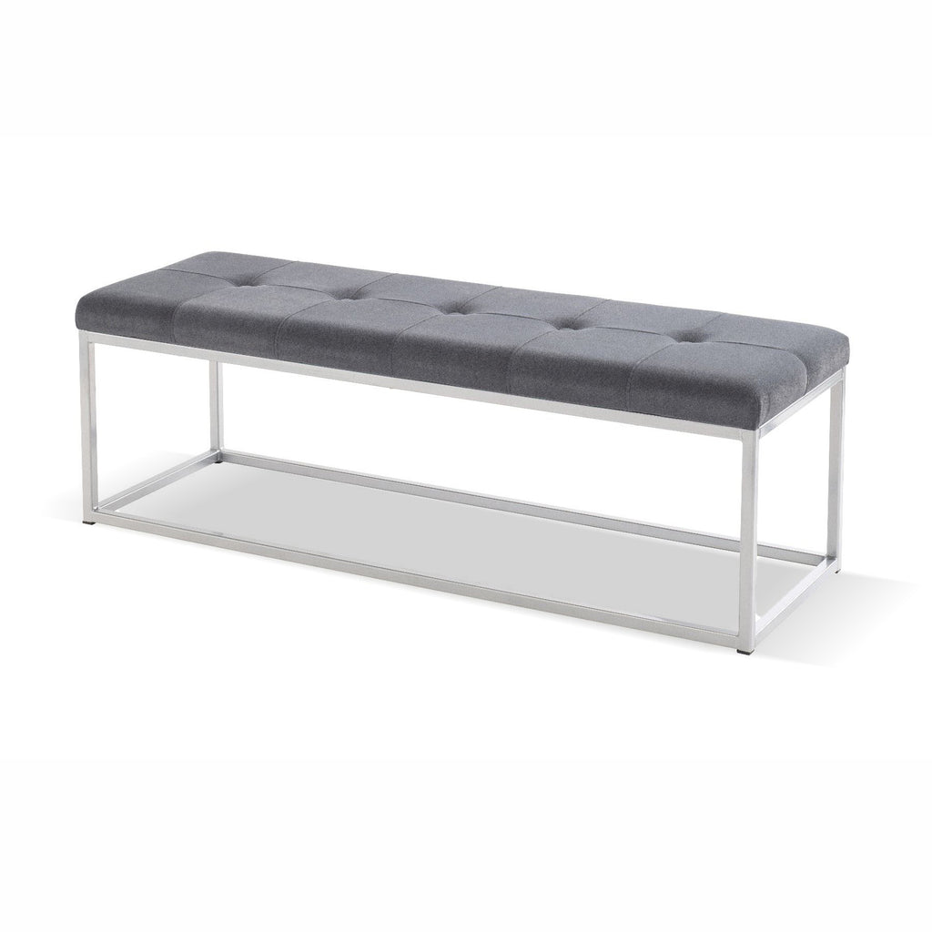 Treviso Navy Rectangular Bench